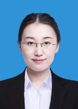 蓝色背景正装
